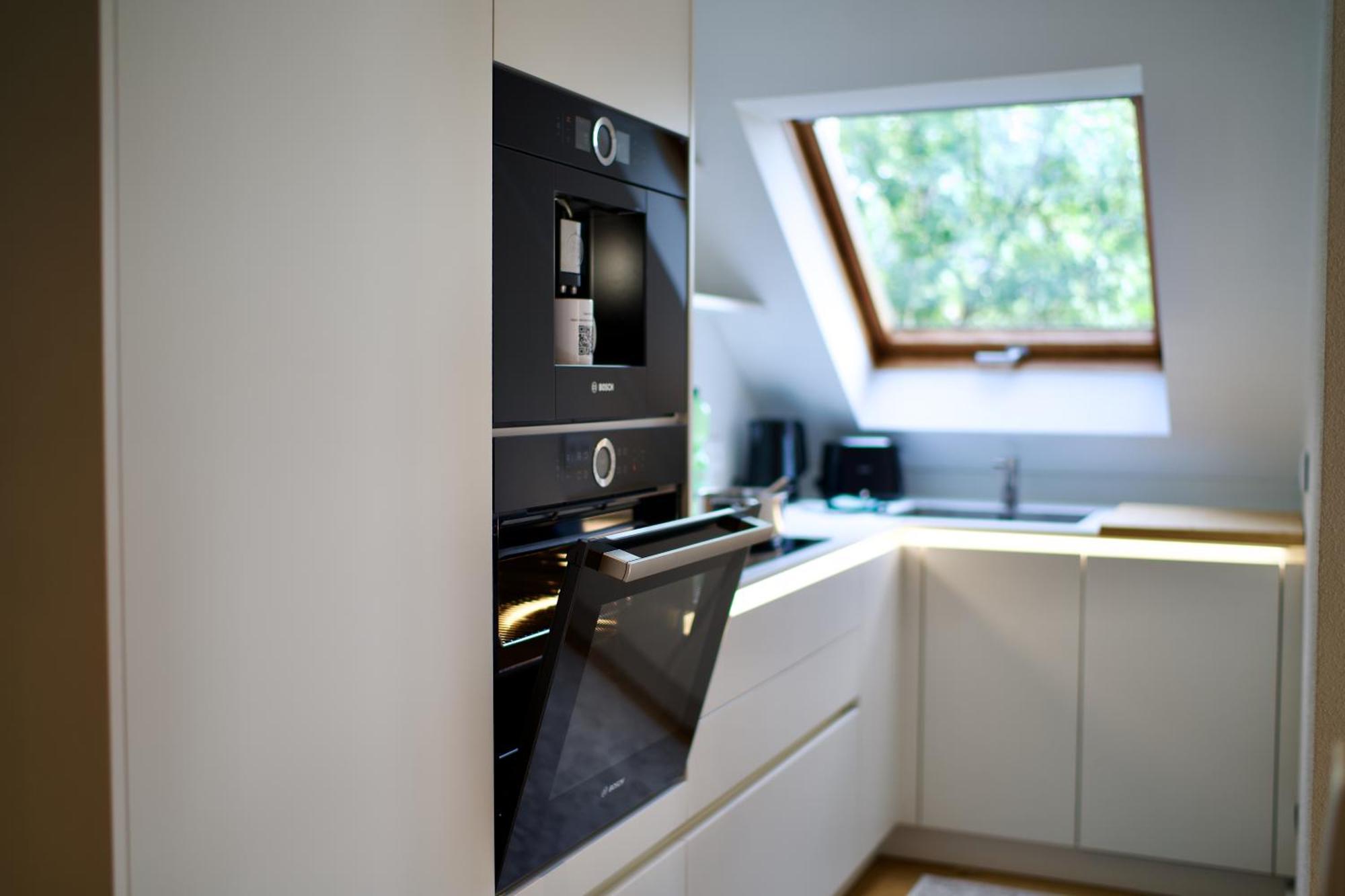Edler Wohnraum Noble Stadtoase Mit Boxspringbett, Kaffeevollautomat & Parkplatz Zwickau Eksteriør bilde